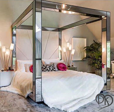 Mirrored Bed Frame Decor Krush